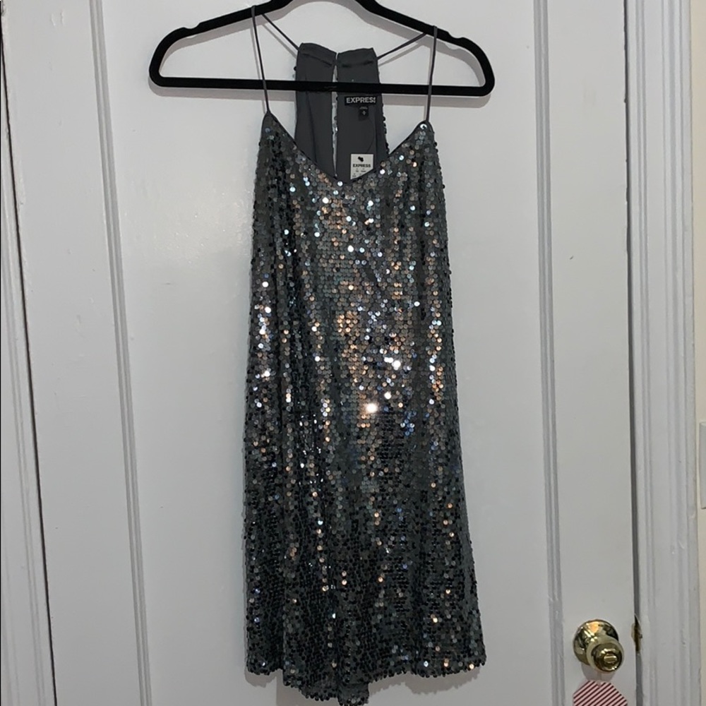 Sequin dress from Express